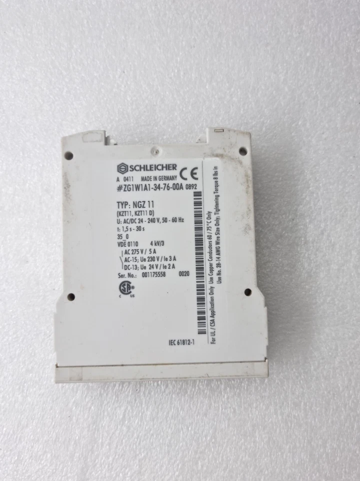 SCHLEICHER NGZ 11 TIMER ZG1W1A1-34-76-00A (USED CONDITION)